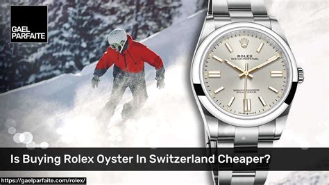 rolex in switzerland cheaper